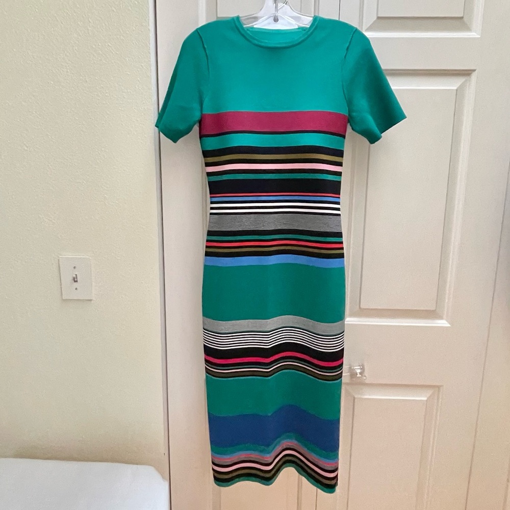 Diane Von Furstenberg striped knit dress - Picture 9 of 11